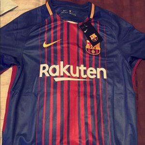 Nike 2017/18 FC Barcelona Home Messi Jersey